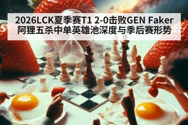 2026LCK夏季赛T1 2-0击败GEN Faker阿狸五杀中单英雄池深度与季后赛形势